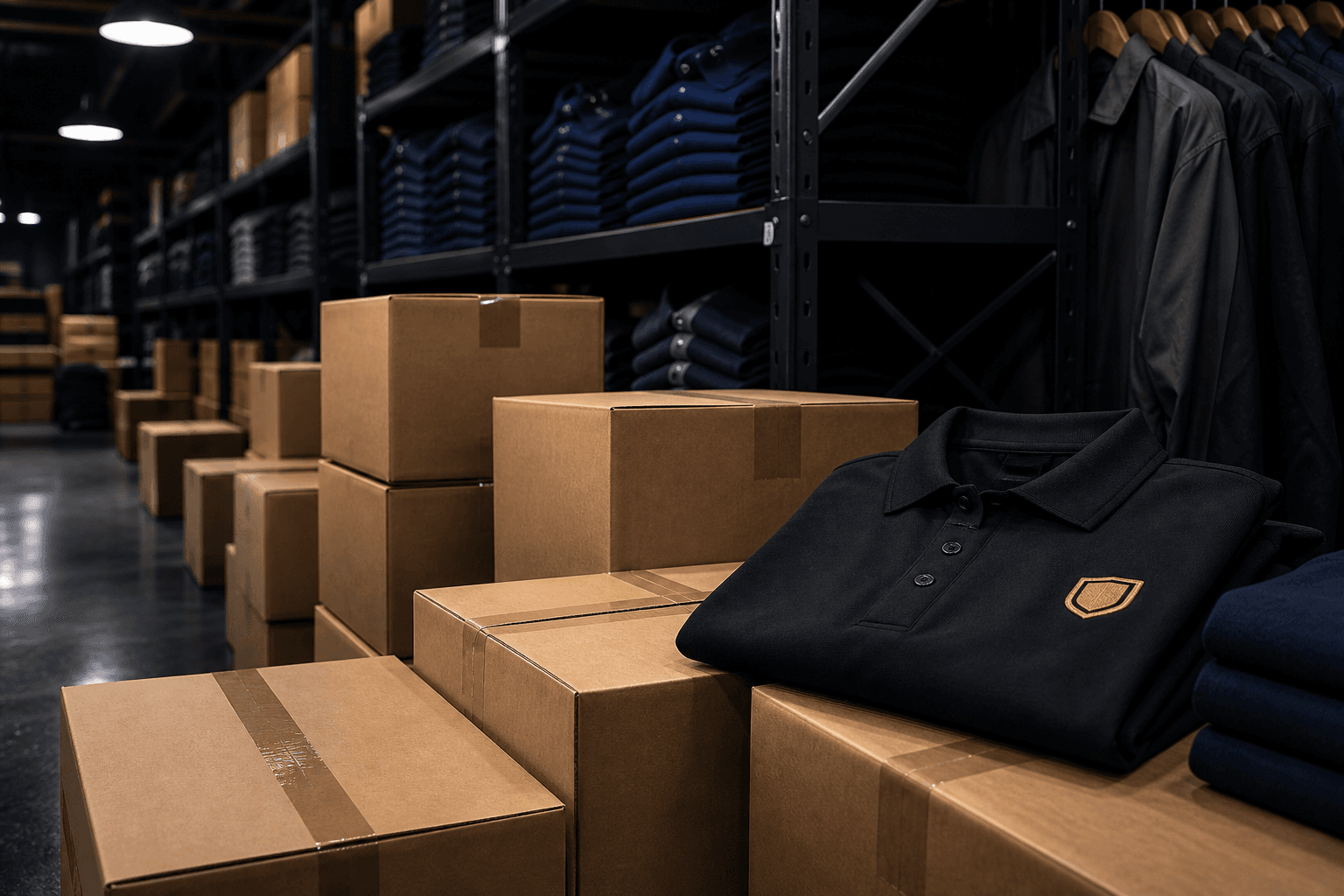 Bulk wholesale apparel programs ready for delivery